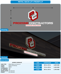 CUSTOM MOCKUP SIGN FOR Johnny Gonzalez
