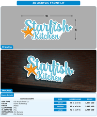 CUSTOM MOCKUP SIGN FOR Lauren aguayo