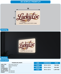 CUSTOM MOCKUP SIGN FOR Frandeline Joseph