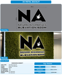 CUSTOM MOCKUP SIGN FOR Rabananda Bennett