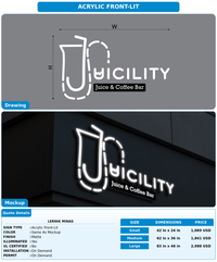 CUSTOM MOCKUP SIGN FOR Lernik minas