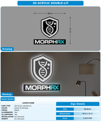 CUSTOM MOCKUP SIGN FOR Lauren Mabb