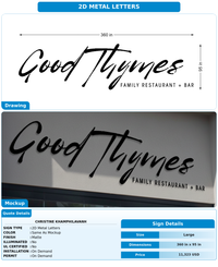 CUSTOM MOCKUP SIGN FOR Christine Khamphilavanh