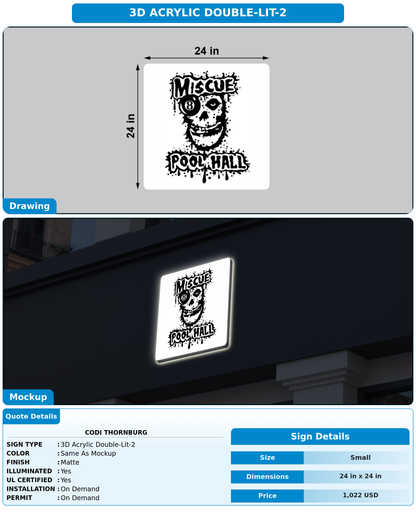 CUSTOM MOCKUP SIGN FOR Codi Thornburg