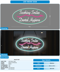 CUSTOM MOCKUP SIGN FOR Haley  Roy