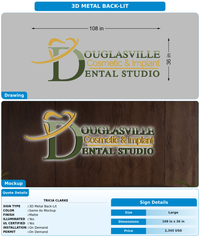 CUSTOM MOCKUP SIGN FOR Tricia Clarke