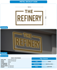 CUSTOM MOCKUP SIGN FOR Mark Christensen