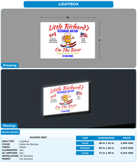 CUSTOM MOCKUP SIGN FOR Richard Gray