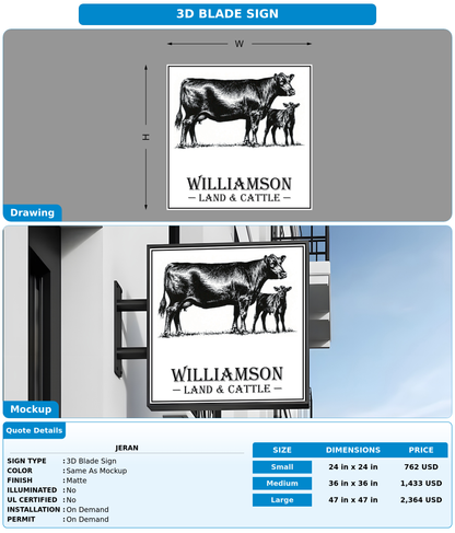 CUSTOM MOCKUP SIGN FOR Jeran