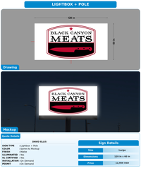 CUSTOM MOCKUP SIGN FOR David Ellis