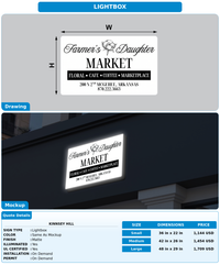 CUSTOM MOCKUP SIGN FOR Kinnsey Hill