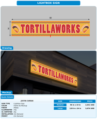 CUSTOM MOCKUP SIGN FOR Justin Curran