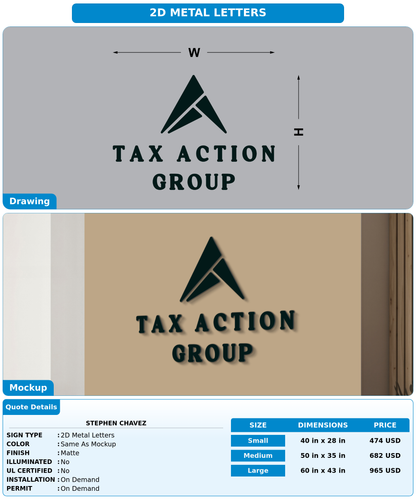 CUSTOM MOCKUP SIGN FOR Stephen Chavez