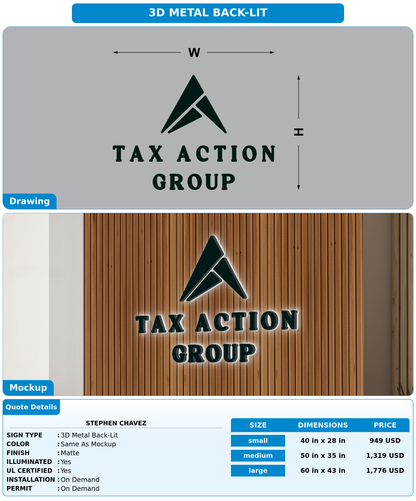 CUSTOM MOCKUP SIGN FOR Stephen Chavez