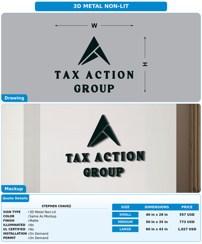 CUSTOM MOCKUP SIGN FOR Stephen Chavez