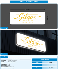 CUSTOM MOCKUP SIGN FOR Vignesh Nadar