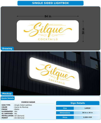 CUSTOM MOCKUP SIGN FOR Vignesh Nadar