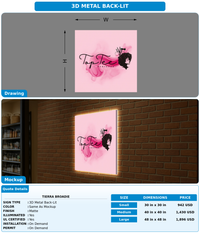 CUSTOM MOCKUP SIGN FOR Tierra Broadie