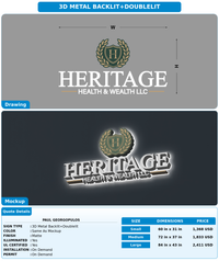CUSTOM MOCKUP SIGN FOR paul georgopulos