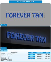CUSTOM MOCKUP SIGN FOR Melissa Fells
