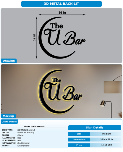 CUSTOM MOCKUP SIGN FOR Iesha Underwood
