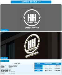 CUSTOM MOCKUP SIGN FOR Chad Bell