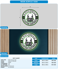 CUSTOM MOCKUP SIGN FOR Matt gilbert