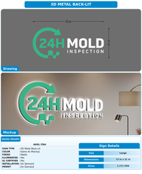 CUSTOM MOCKUP SIGN FOR Aviel itah