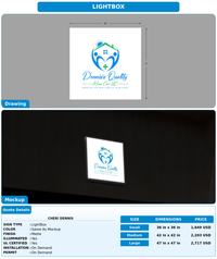 CUSTOM MOCKUP SIGN FOR Cheri Dennis