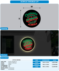 CUSTOM MOCKUP SIGN FOR Leticia varona