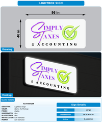 CUSTOM MOCKUP SIGN FOR Tia  Puryear