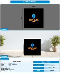 CUSTOM MOCKUP SIGN FOR Mayra Galvao