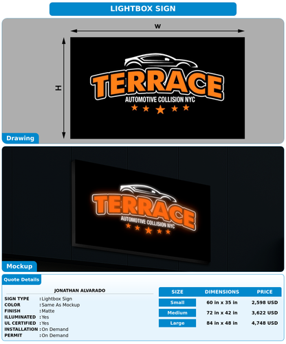 CUSTOM MOCKUP SIGN FOR Jonathan Alvarado