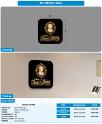 CUSTOM MOCKUP SIGN FOR Shelby Packer