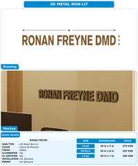 CUSTOM MOCKUP SIGN FOR Ronan Freyne