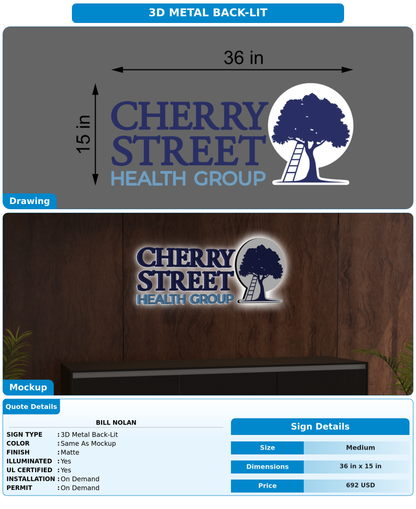 CUSTOM MOCKUP SIGN FOR Bill Nolan
