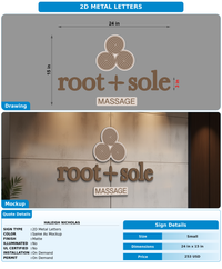 CUSTOM MOCKUP SIGN FOR Haleigh Nicholas