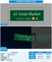 CUSTOM MOCKUP SIGN FOR Niangsuanhuai