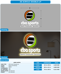 CUSTOM MOCKUP SIGN FOR Jamie  Sartin