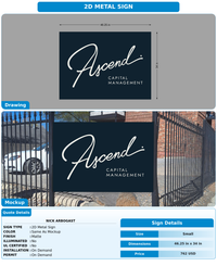 CUSTOM MOCKUP SIGN FOR Nick Arbogast