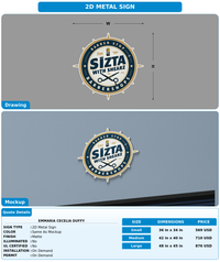 CUSTOM MOCKUP SIGN FOR Emmaria Cecelia Duffy