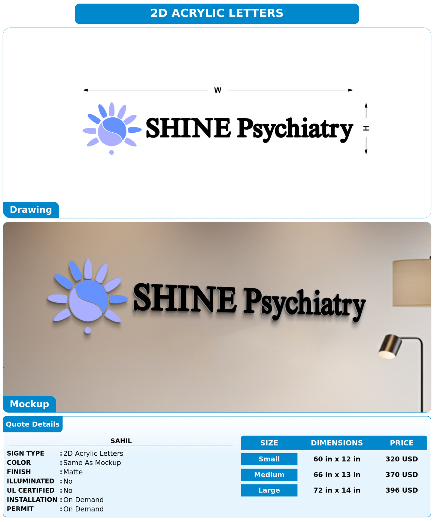CUSTOM MOCKUP SIGN FOR sahil