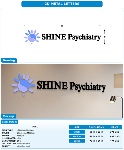 CUSTOM MOCKUP SIGN FOR sahil