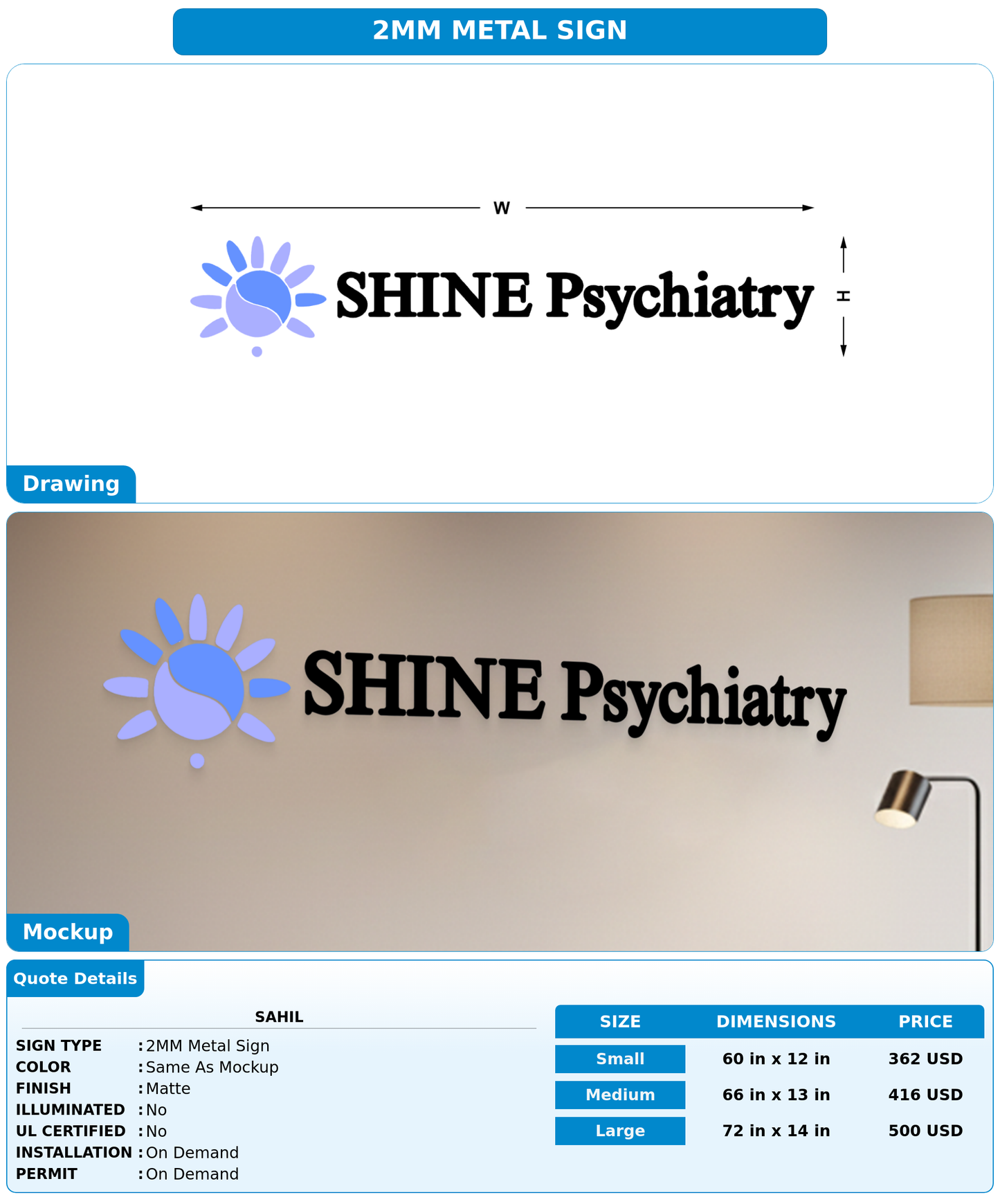 CUSTOM MOCKUP SIGN FOR sahil