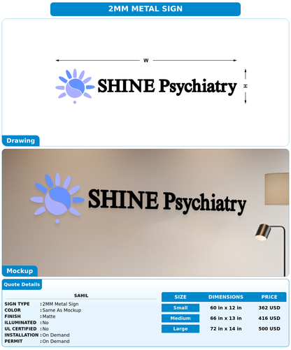 CUSTOM MOCKUP SIGN FOR sahil