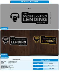 CUSTOM MOCKUP SIGN FOR Jonathan King