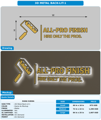 CUSTOM MOCKUP SIGN FOR Diana Subina