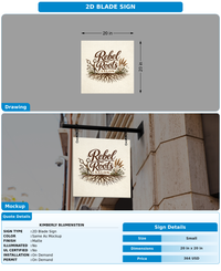 CUSTOM MOCKUP SIGN FOR Kimberly  Blumenstein