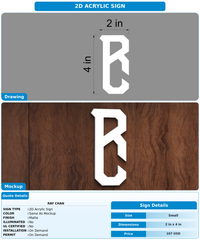 CUSTOM MOCKUP SIGN FOR ray chan