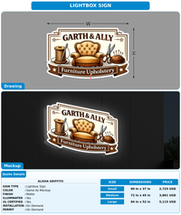 CUSTOM MOCKUP SIGN FOR Alisha  Griffith